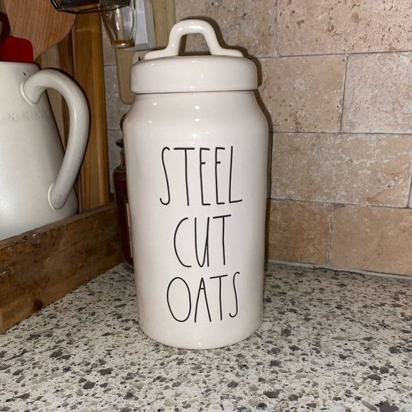 Rae Dunn Other - Rae Dunn “Steel Cut Oats” Canister